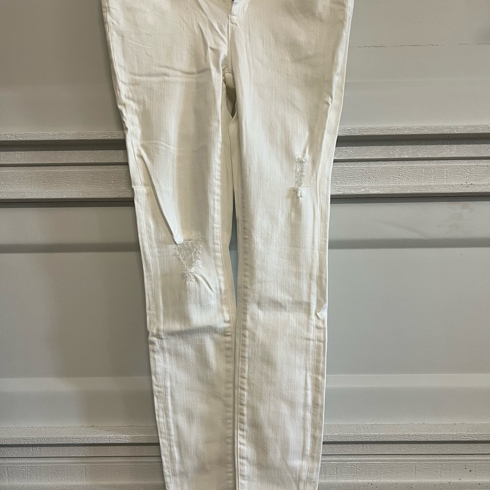 VS Women's White Jean Leggings